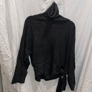 Dark gray heavy warm sweater Zara Knit size S